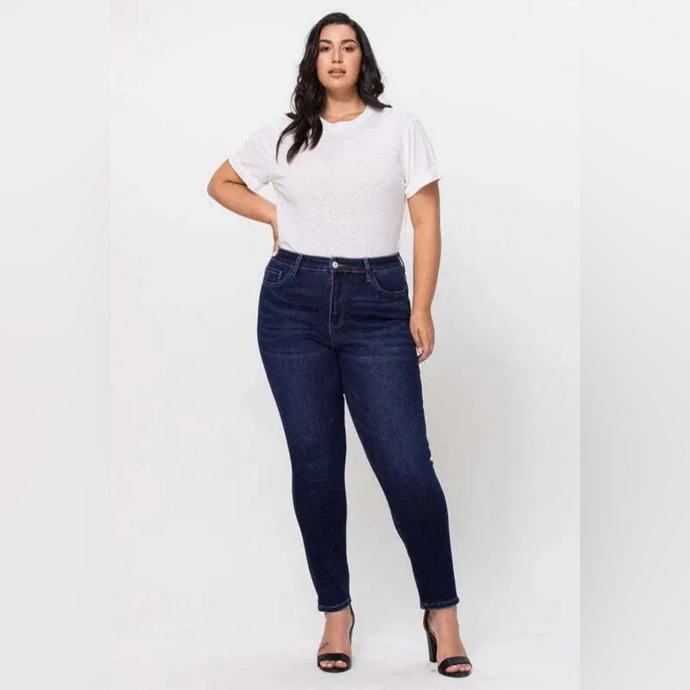 Vervet High Rise Skinny Jeans V2423D size 20